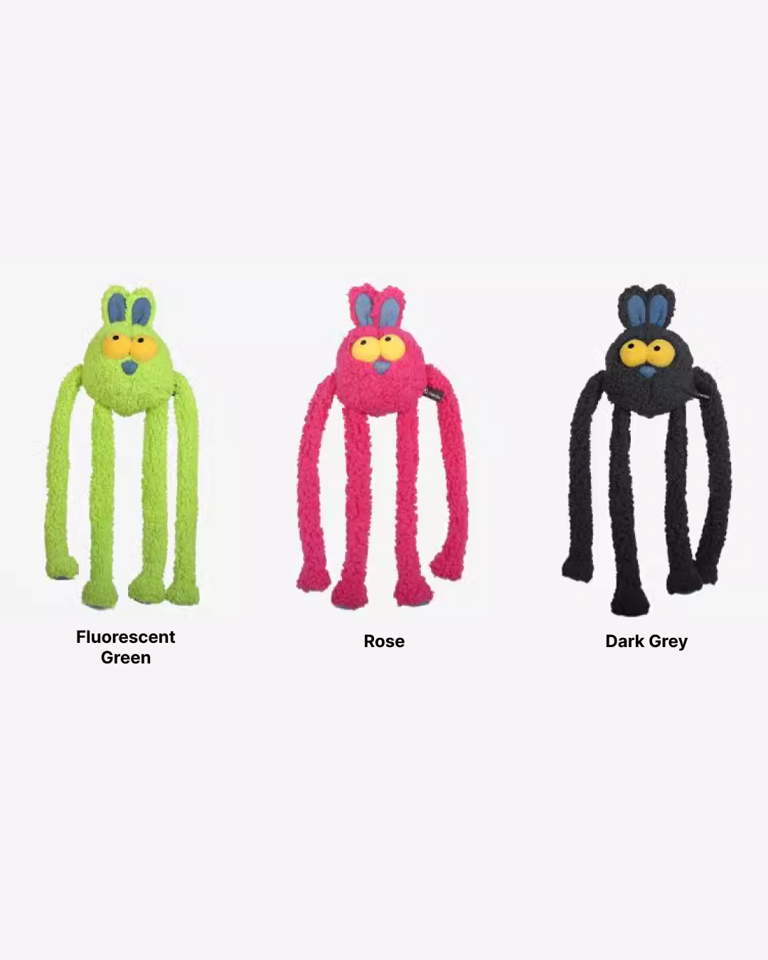 Qmonster Fluffy Rabbit Plush Dog Toy