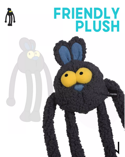 Qmonster Fluffy Rabbit Plush Dog Toy